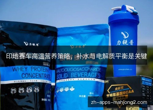 印地赛车高温营养策略，补水与电解质平衡是关键